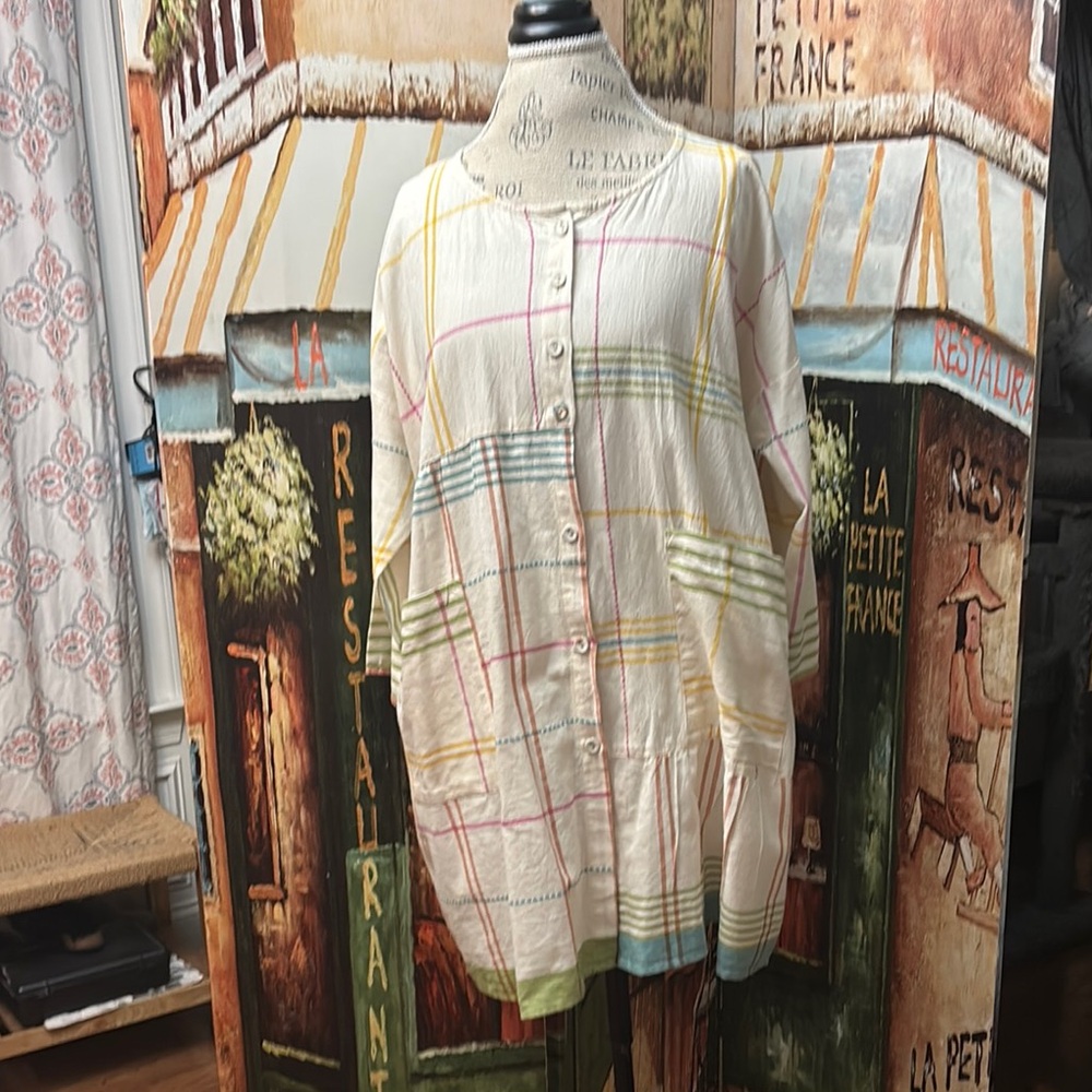 Gudrun Sjoden “Fields” Blouse, Undyed(03), Medium